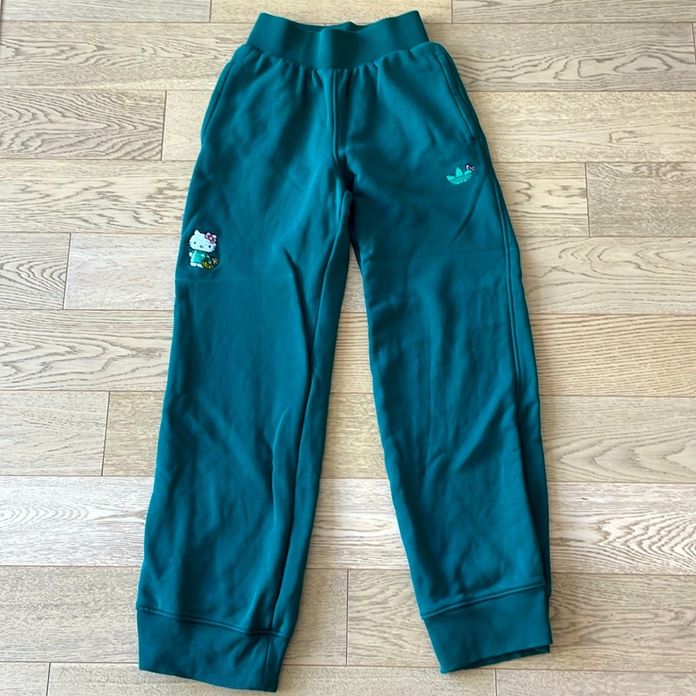 Adidas Hello Kitty jogger sweatpants, size XS